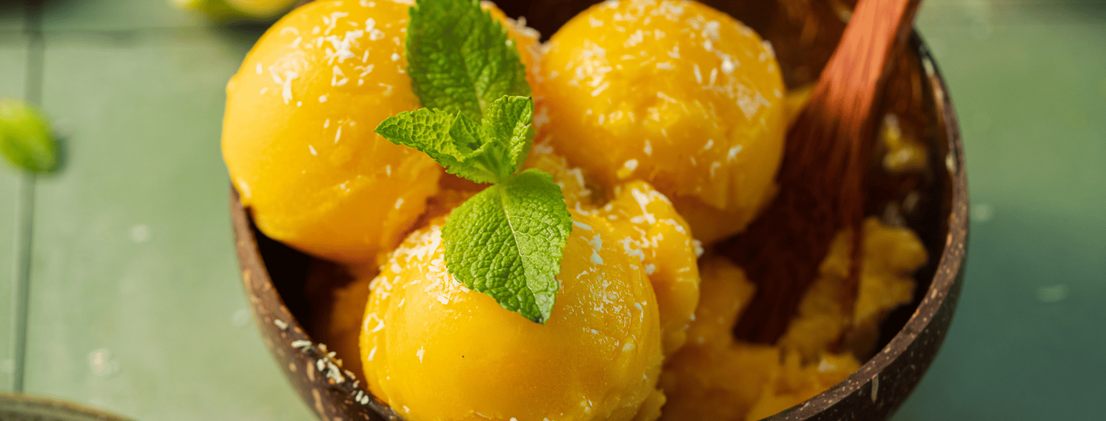 Sorbet à la mangue