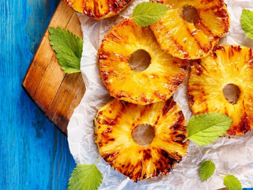Ananas flambés